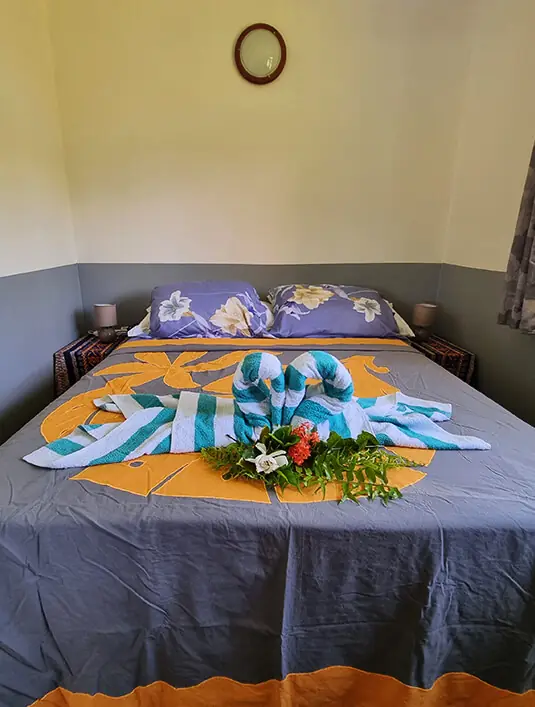 Main bedroom with a view